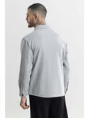 Overflap Ash Grey Shirt