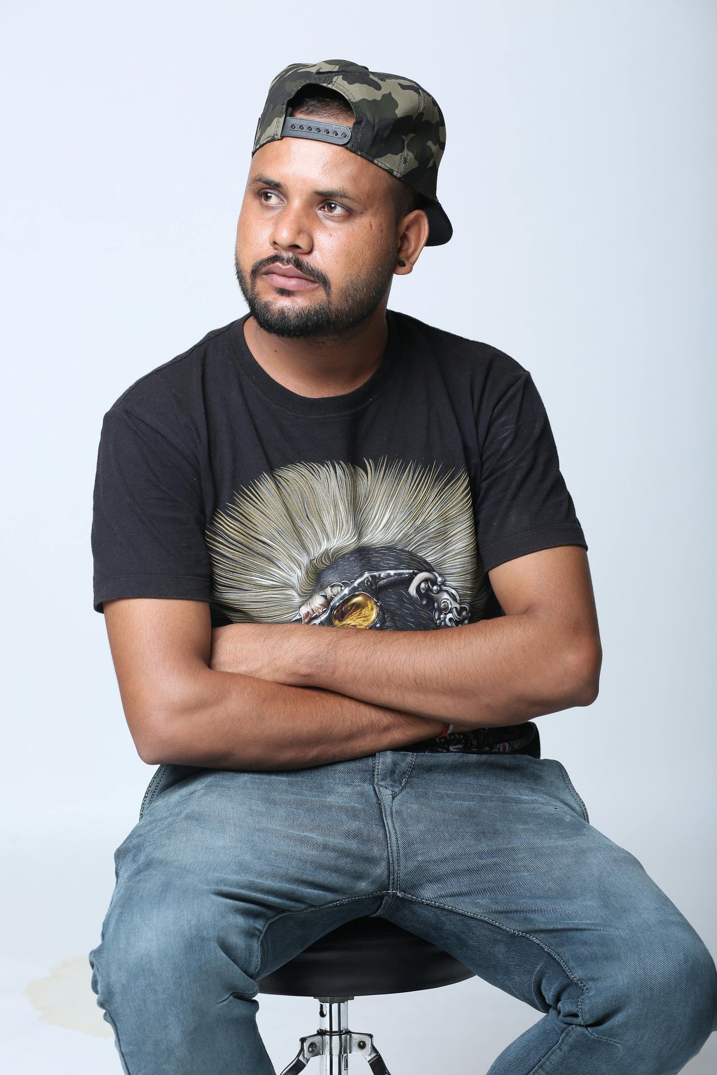 Radiant Hawk Graphic Tee