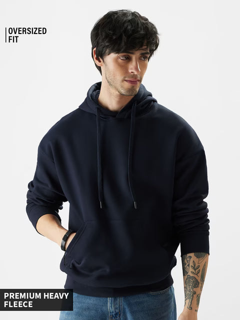 Solids: Navy Blue Hoodie