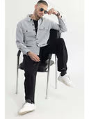 Overflap Ash Grey Shirt